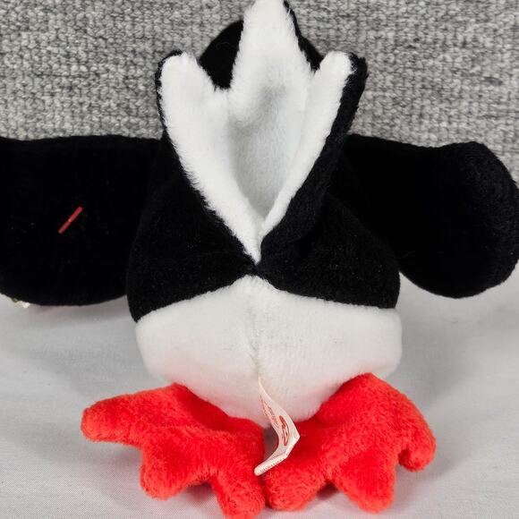 TY BEANIE BABY “PUFFER” THE PUFFIN – 1997 RETIRED PLUSH W/ TAG – PVC PELLETS - Picture 5 of 10